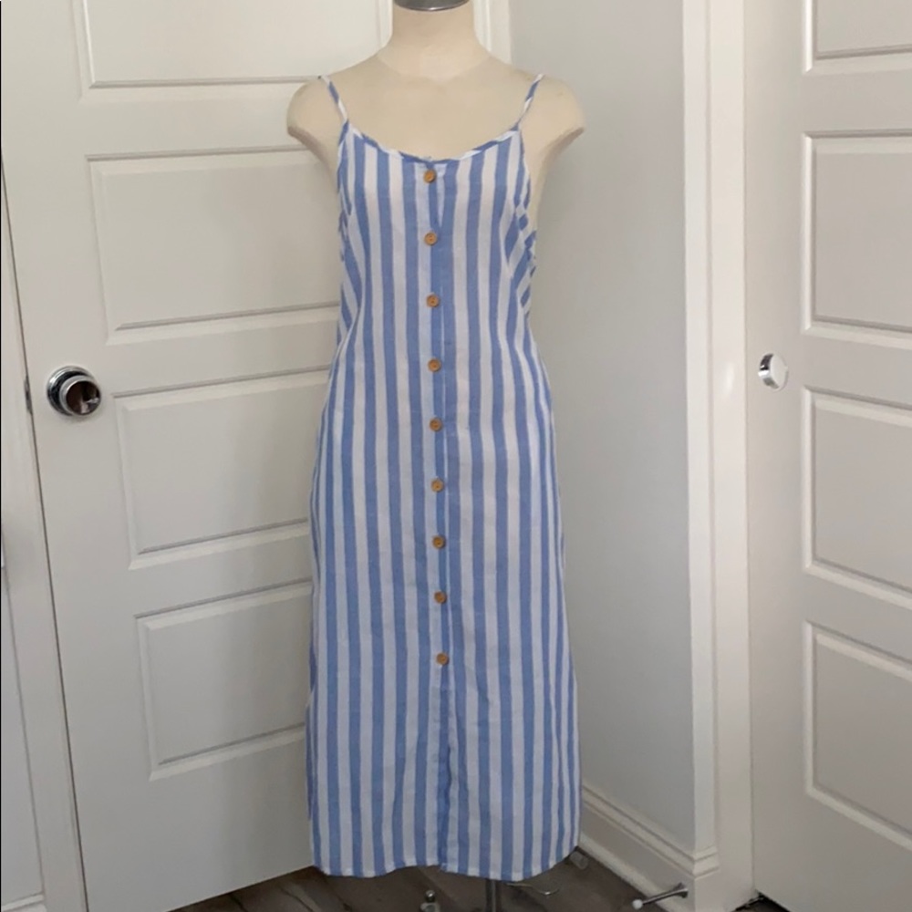 3/$15 Striped midi dress